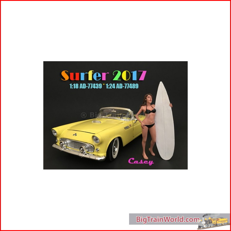 American Diorama 77489 - 1/24 surfer casey