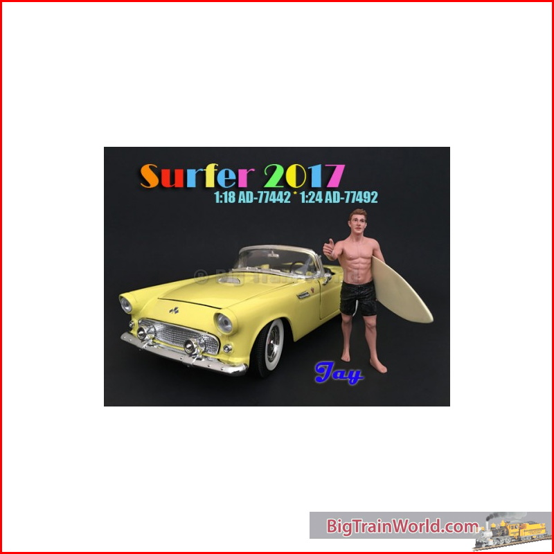 American Diorama 77492 - 1/24 surfer jay
