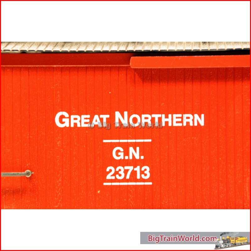 Bachmann 93311 - Box car Great Northern, metalen wielen