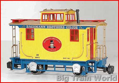 Bachmann 98385 - Bachmann Brothers Circus Car Caboose