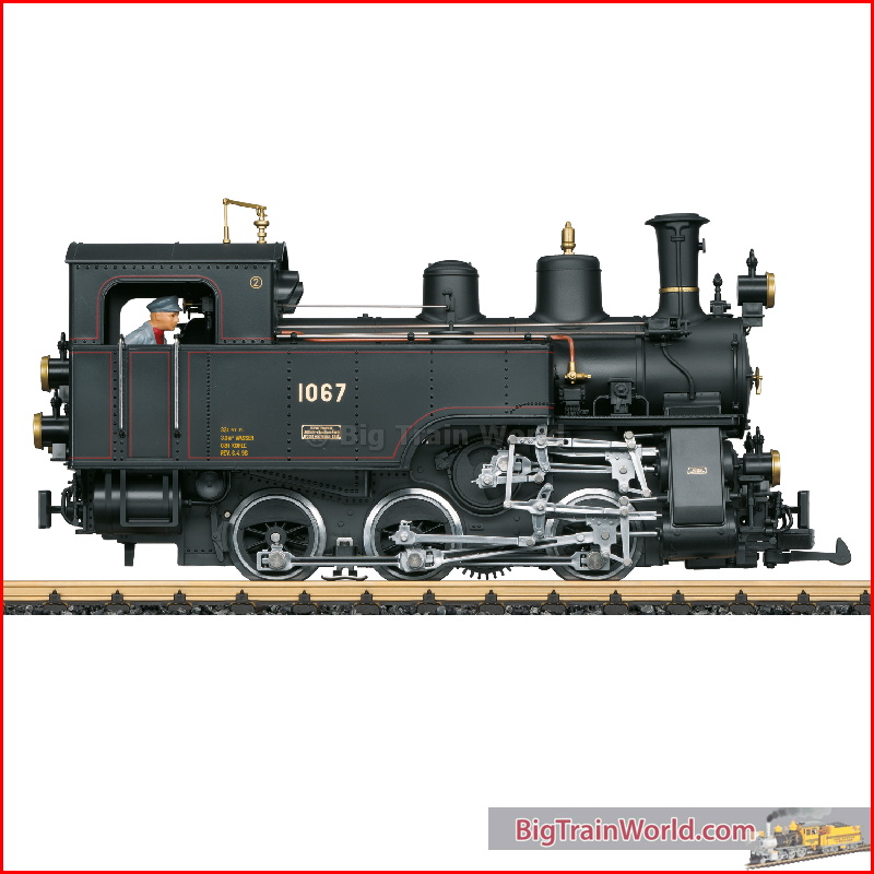 LGB 20275 - Ballenberg Steam Railroad Class HG 3/3 Steam Locomotive - New 2022