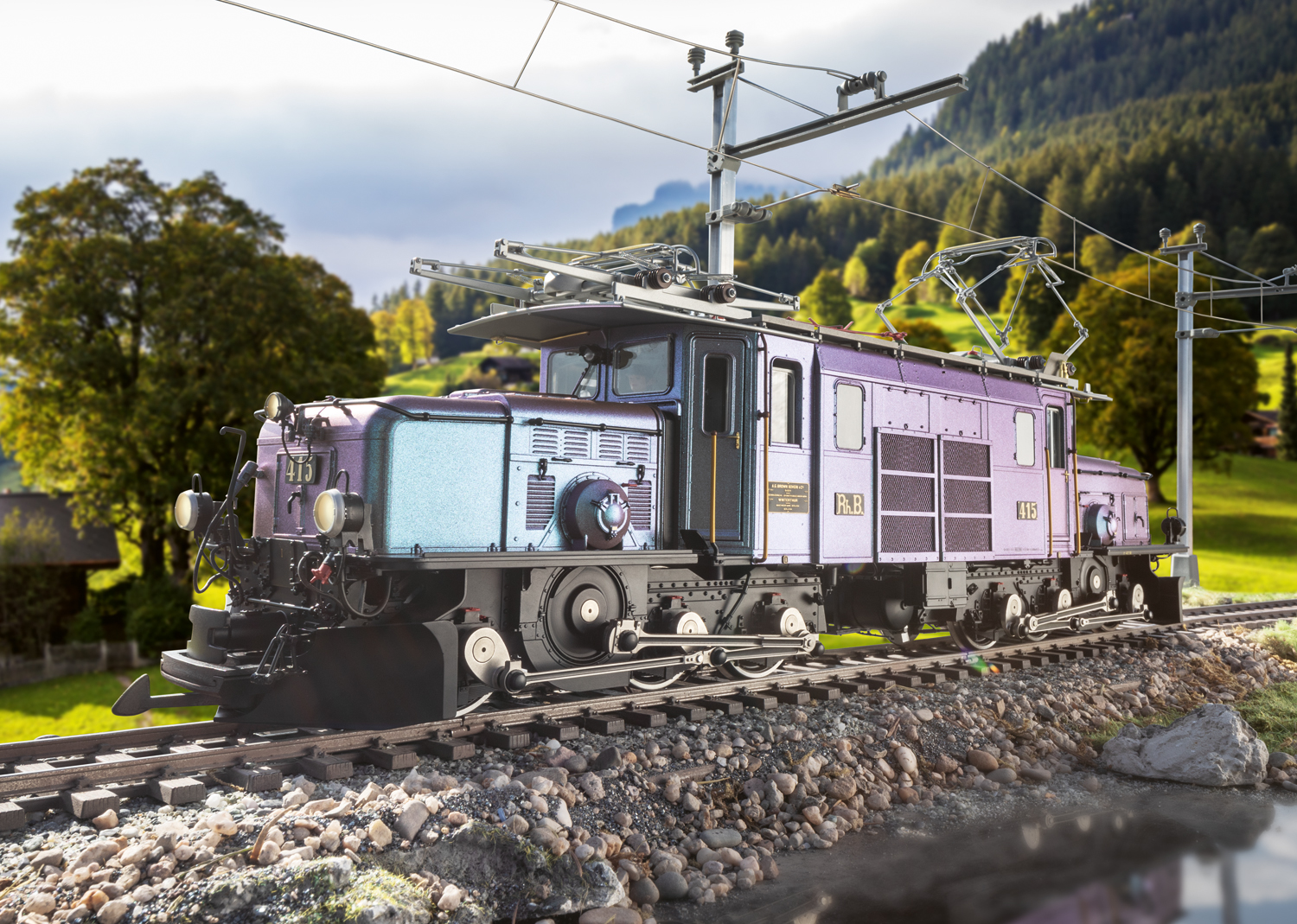LGB 26601 - Elektrische locomotief Ge 6/6 I; VI - Nieuw 2022
