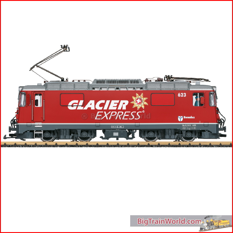 LGB 28446 - Elektrische locomotief Ge 4/4 II "Glacier Express" - Nieuw 2020