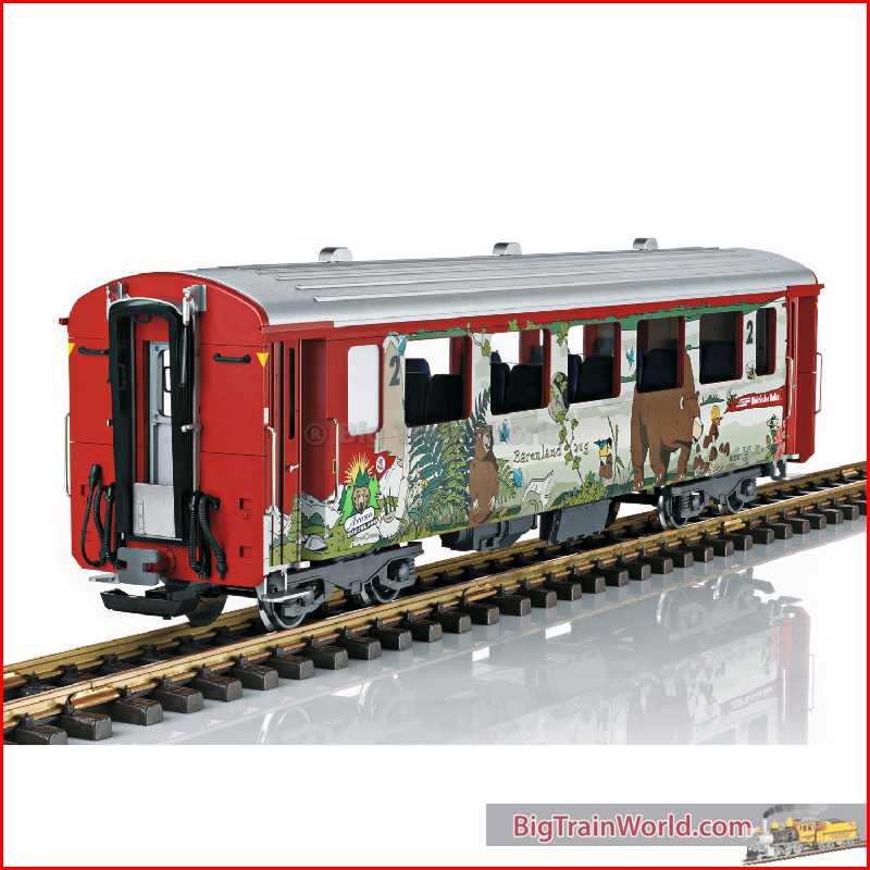 LGB 30679 - RhB Express Train Passenger Car, 2nd Class - New 2022