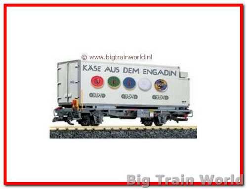 LGB 44890 - RhB Engadin Containerwagen