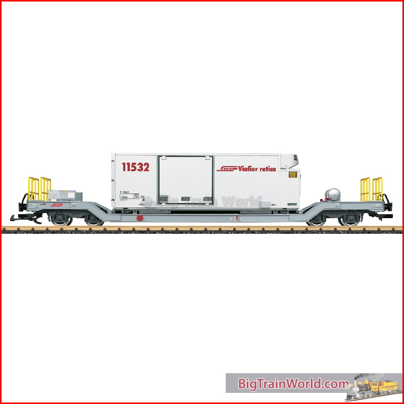 LGB 45926 - Containerwagen RhB - Nieuw 2021