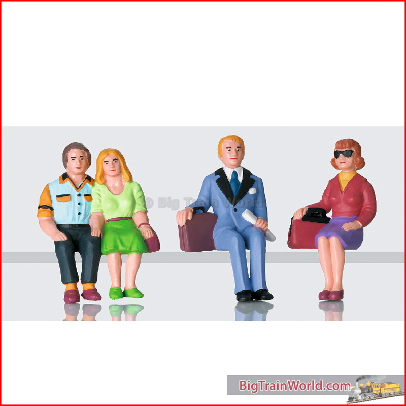 LGB 53006 - Set figuren zittende reizigers; ---------- - Nieuw 2020