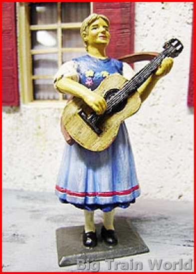 Prehm-Miniaturen 550019 - Schweizerin mit Gitarre