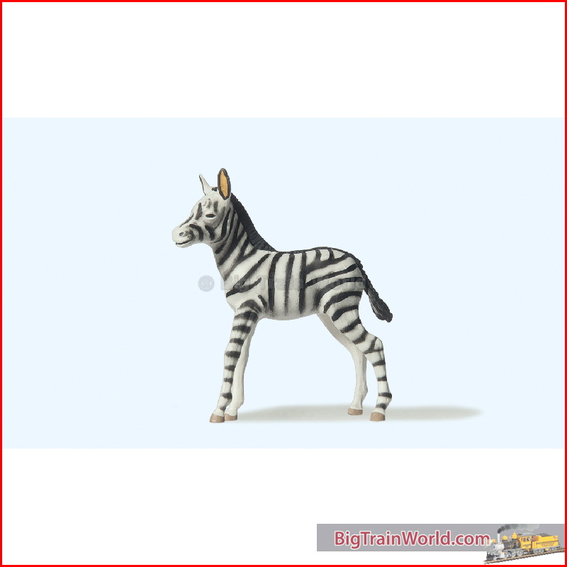 Preiser 47530 - Zebrafohlen (1:25)