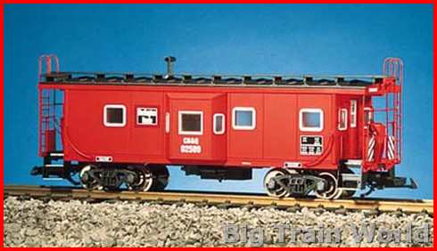 USA Trains R12054 - BURLINGTON ROUTE BAYWINDOW CABRED/BLACK