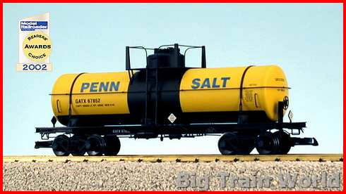 USA Trains R15124 - PENN SALT 10,000 GAL TANK - YE