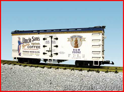 USA Trains R16349 - B&M/UNCLE SAM COFFEE