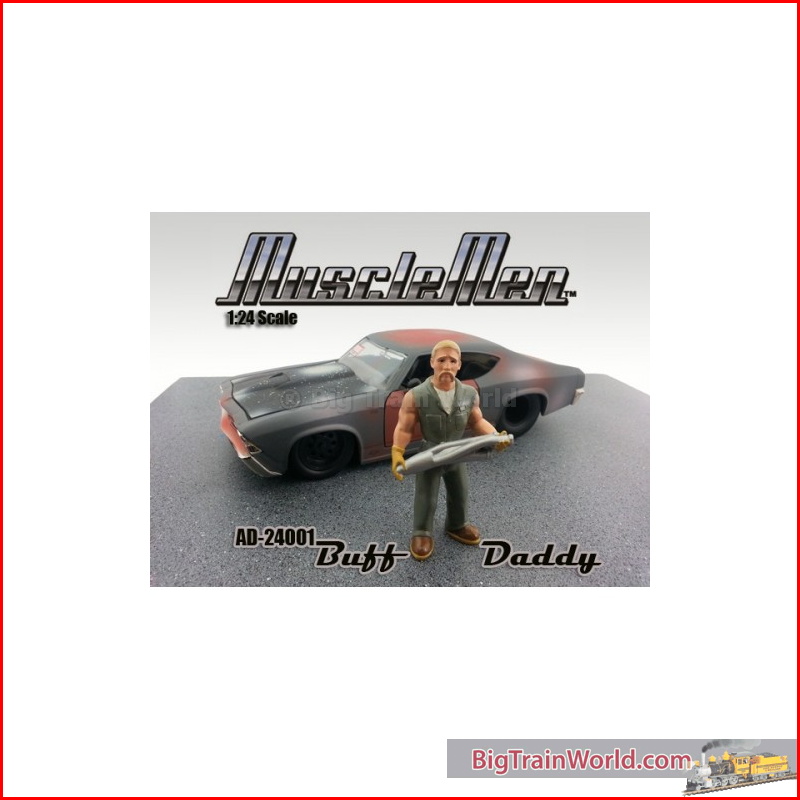 American Diorama 24001 - 1/24 Musclemen *Buff Daddy* (car not included).