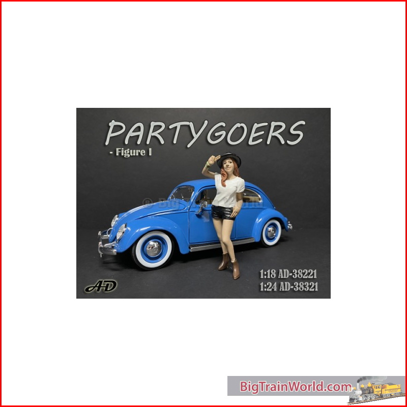 American Diorama 38321 - 1/24 partygoers figure #1