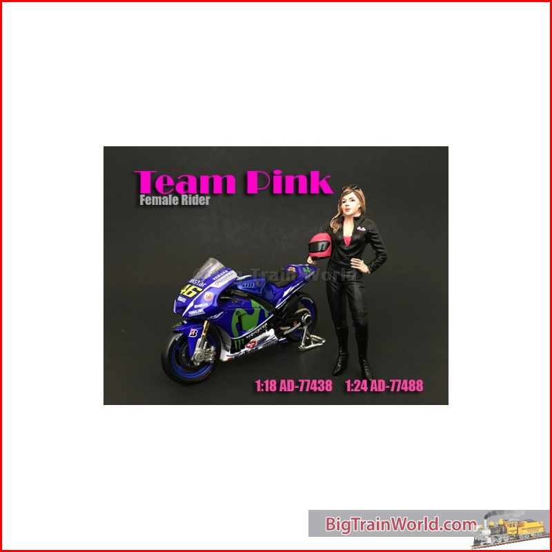 American Diorama 77488 - 1/24 female biker