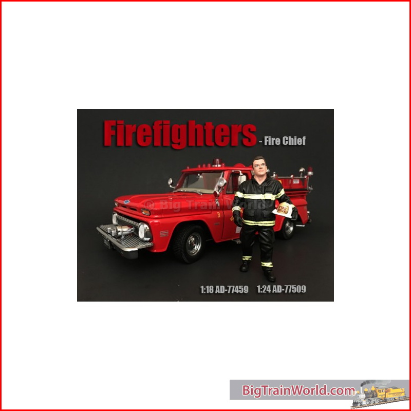 American Diorama 77509 - 1/24 fire fighter *chief*