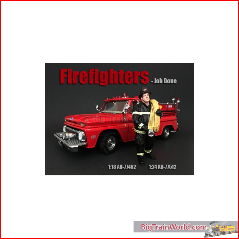 American Diorama 77512 - 1/24 fire fighter *job done*