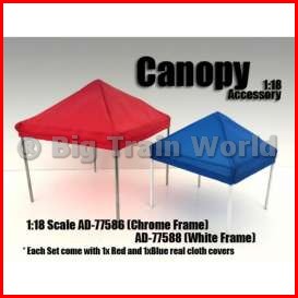 American Diorama 77587 - 1/24 Canopy set with Chrome Frame. Each set comes ...