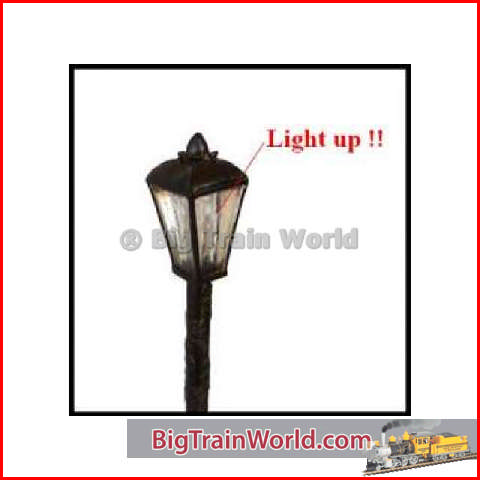 American Diorama 77720 - 1/24 Working Street Lamp assortment (set of 2).