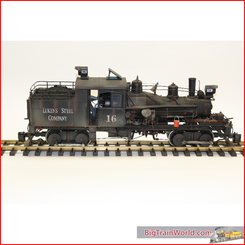 Bachmann 81798 - 2 Truck Heisler - weathered & extra detailled - One of a kind