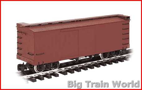 Bachmann 93370 - Box Car Painted, Unlettered (Brown)
