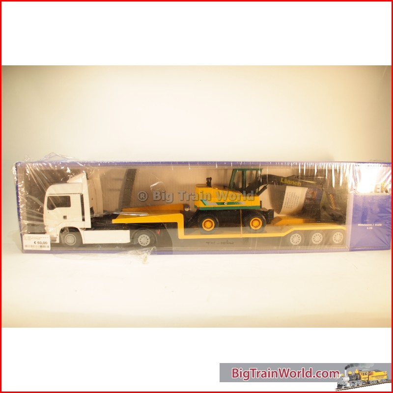 Emek 30804 - Scania R Topline 3achs mit Tief-   1:25 lader und Bagger