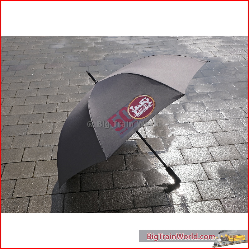 Paraplu met "50" Jahre LGB logo, Antraciet - LGB 012479