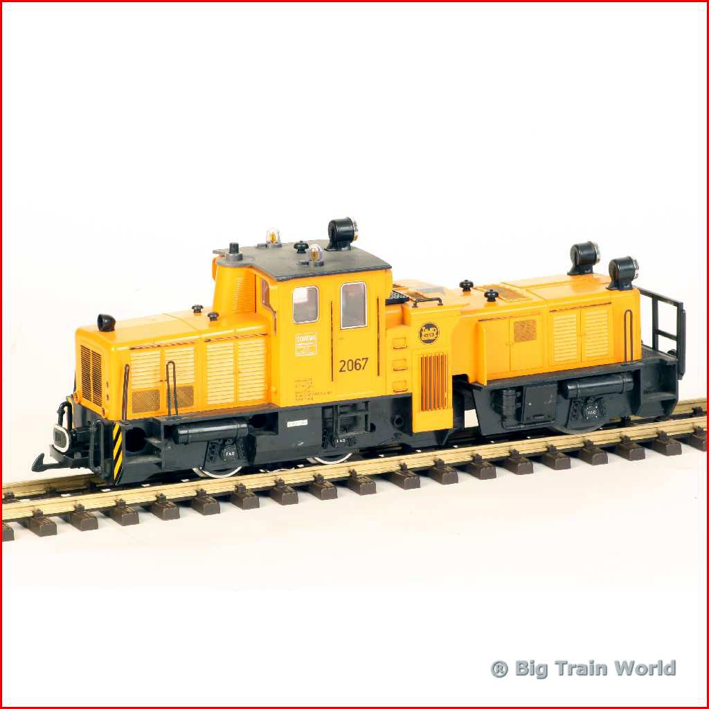 LGB 20670 - Rail reiniginslocomotief, digitaal, in redelijjk nette staat, doos