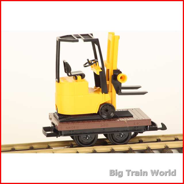 LGB 21990 - Veldbaan wagon met heftruck, nette staat, zonder doos