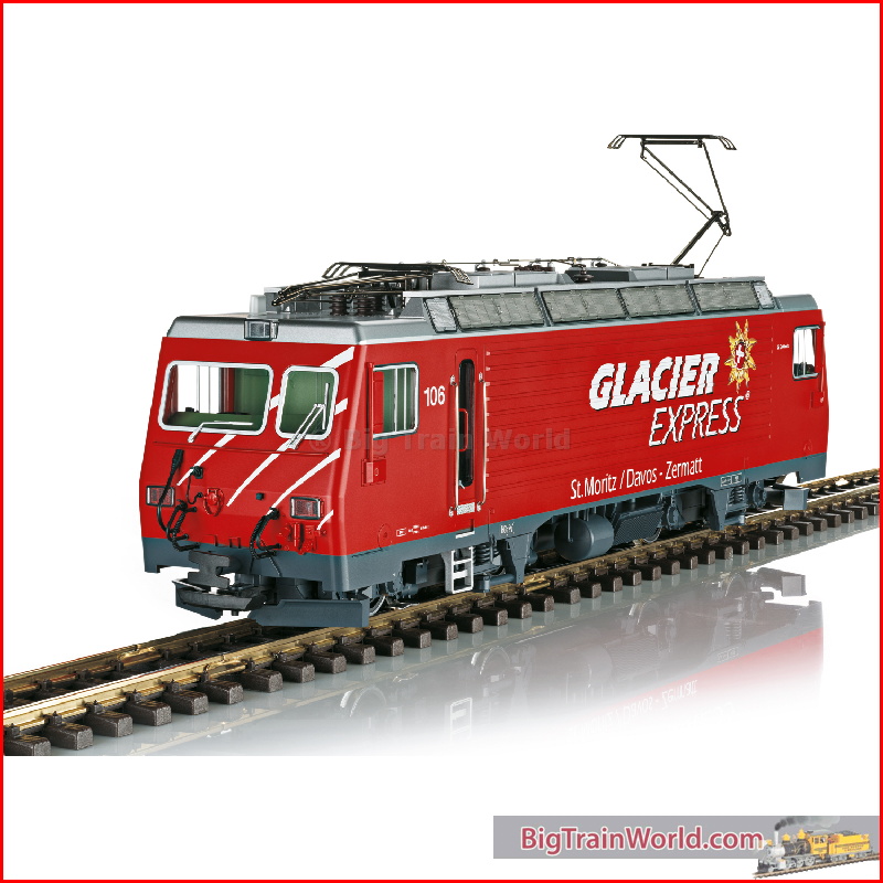 LGB 23101 - Glacier Express Class HGe 4/4 II Electric Locomotive - New 2024