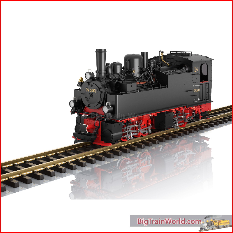 LGB 26591 - HSB Steam Locomotive, Road Number 99 5901 - New 2024