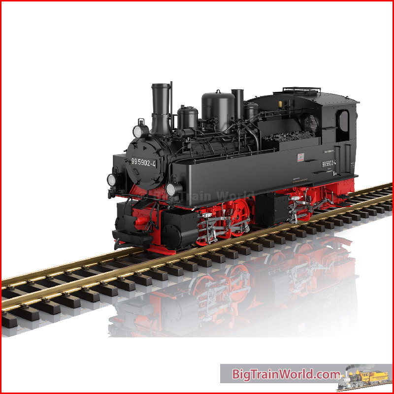 LGB 26593 - DR Steam Locomotive, Road Number 99 5902 - New 2024