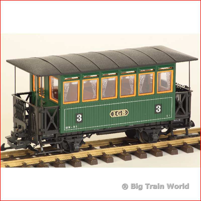 LGB 3040 - Personenwagon van de Mirnitz - St Erhard Bahn - 3e klasse