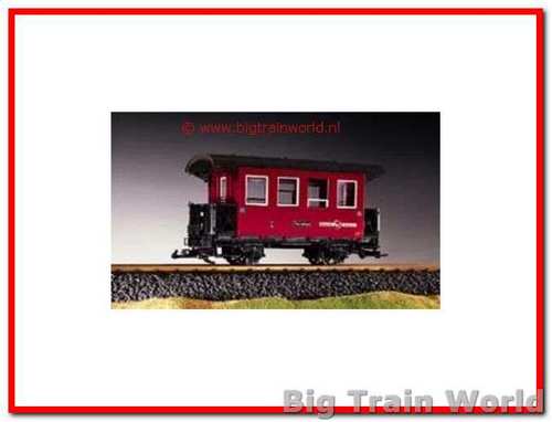 LGB 31071 - 2-Assige Personenwagon Zillertalbahn 2e Klasse (Gemeinde Jenbach)