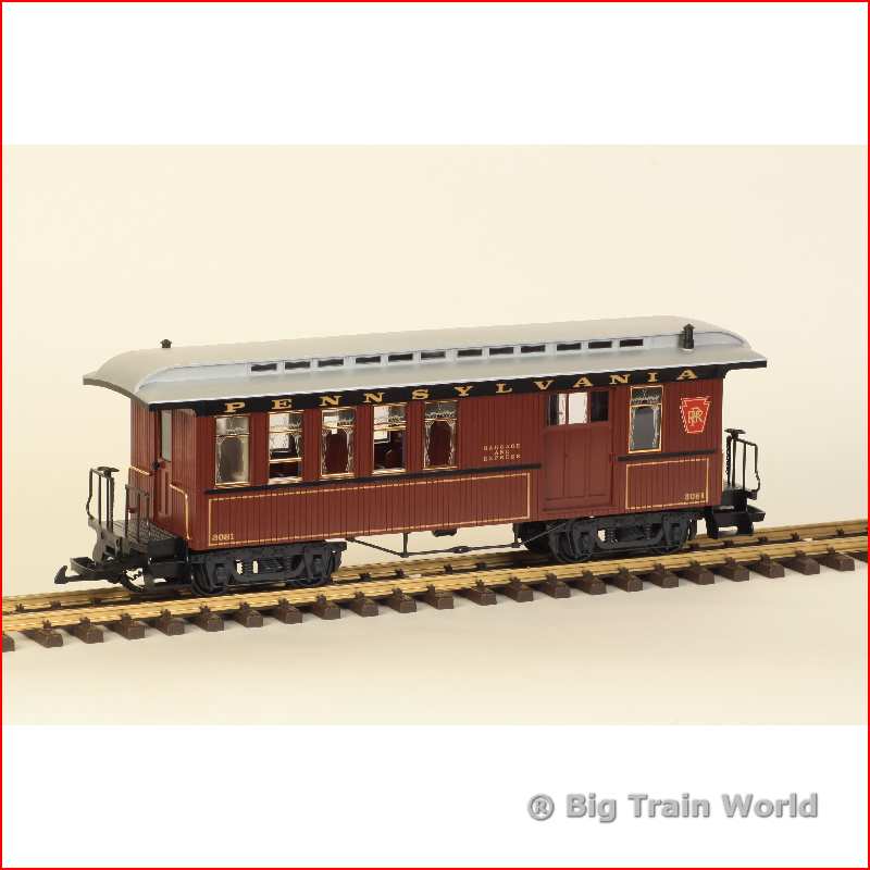 LGB 3281 - Personen/Gepackwagen der Pennsylvania RR
