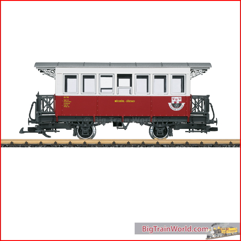 LGB 33205 - Rijtuig nr. 116 Jagsttalbahn; Tijdperk IV - Nieuw 2026