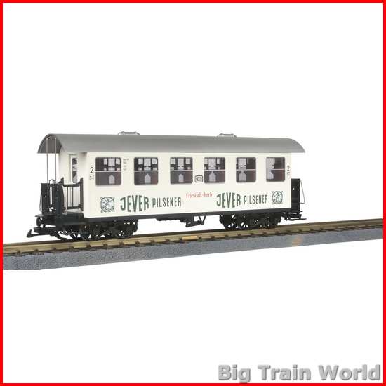LGB 33704 - DB Personenwagon 2e kl. "JEVER Pilsener Friesisch-herb" Han 108 KB4i