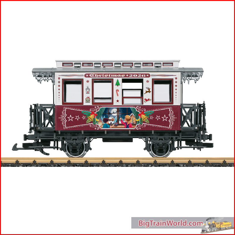 LGB 36026 - Kerstrijtuig 2026 - Nieuw 2026