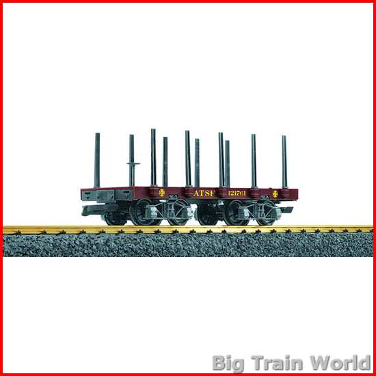 LGB 40000 - Santa Fe platte wagen ( set a 2 stuks )