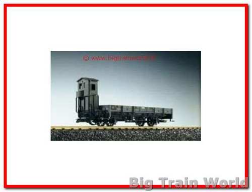 LGB 40120 - Niederbordwagen mit Bremserhaus