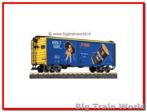 LGB 40916 - Morton Salt Steel Box Car