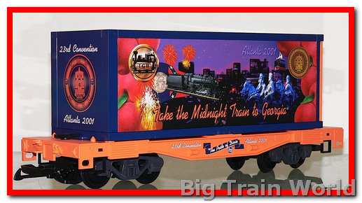 LGB 44858 - LGB MRRC Convention Container Wagen (Car) 2001