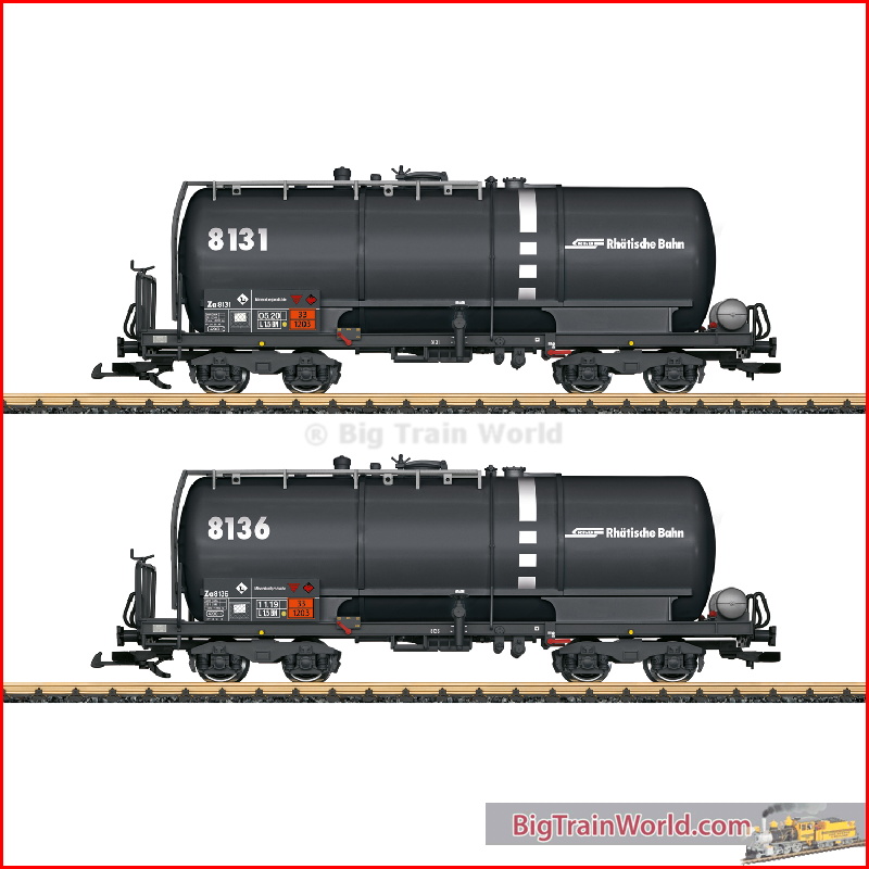 LGB 47835 - Set ketelwagens RhB; Tijdperk VI - Nieuw 2026