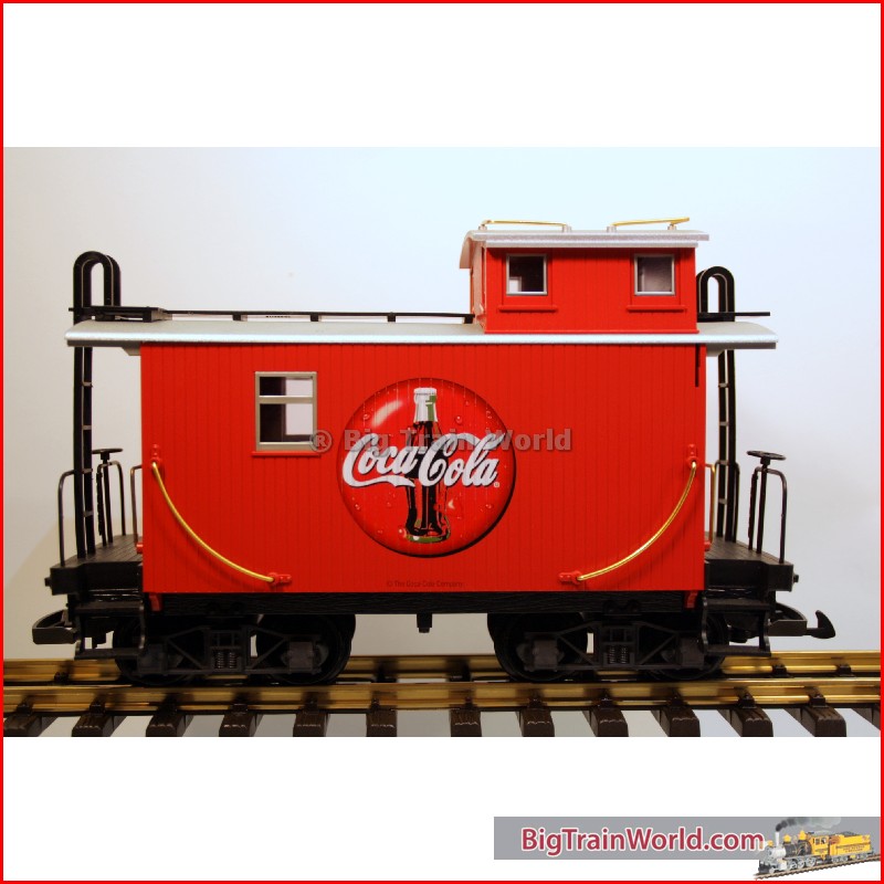 Coca Cola caboose uit LGB set 72510, Excl. USA, nieuw, zonder verpakking