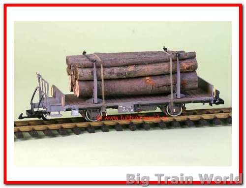 Magnus /  4063 - Niederbordwagen mit Holzladung