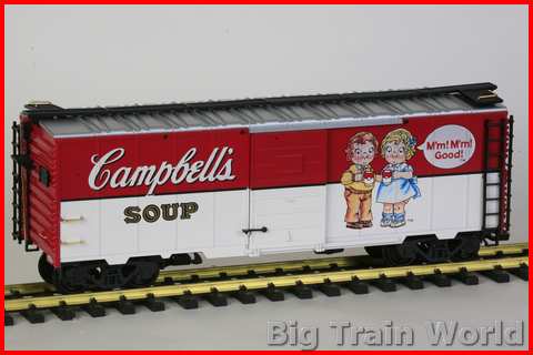 LGB 41911 - CAMPBELLS SOUP car - New, but the box has water damage