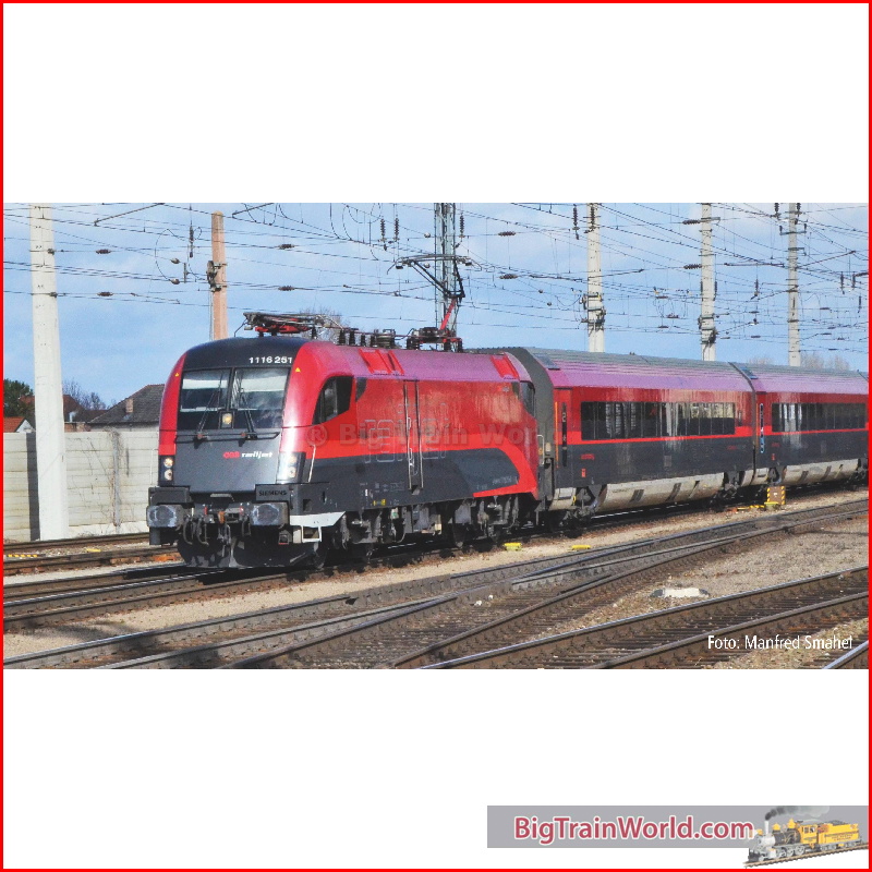 Piko 37400 G-Elektrolok/Sound BR 1116 Railjet ÖBB VI  - Nieuw 2021