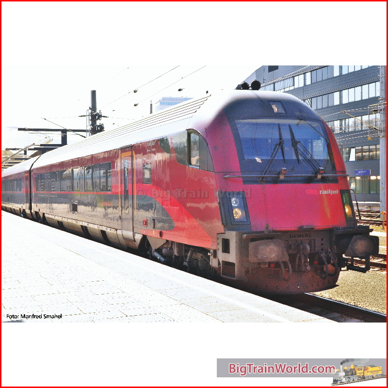 Piko 37675 - G-Steuerwg. Railjet ÖBB VI - Nieuw 2023