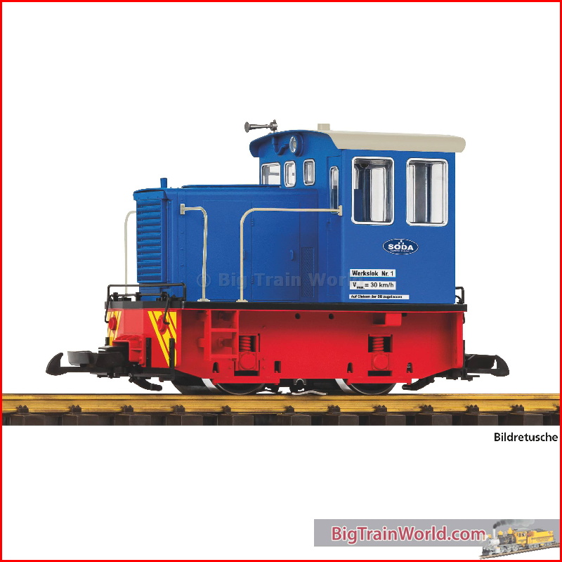 Piko 38517 - G diesellocomotief GE 25-tons fabriekslocomotief Soda