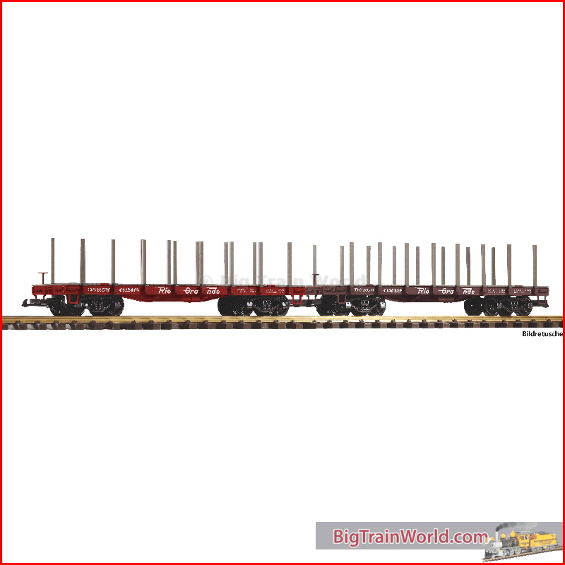 Piko 38797 - G set van 2 rongenwagens D&RGW